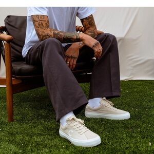 NIB Clearwrather Continental Casual Sneakers Tan